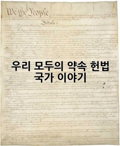 우리 모두의 약속, 헌법 국가 이야기