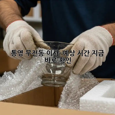 통영 무전동 이사 🚚💨 예상 시간, 지금 바로 확인!