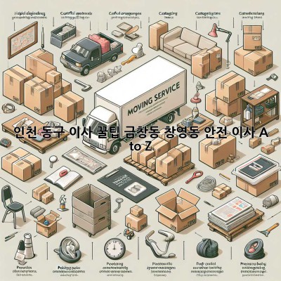 인천 동구 이사 꿀팁🍯: 금창동, 창영동 안전 이사 A to Z