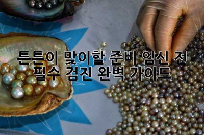튼튼이 맞이할 준비! 임신 전 필수 검진 완벽 가이드