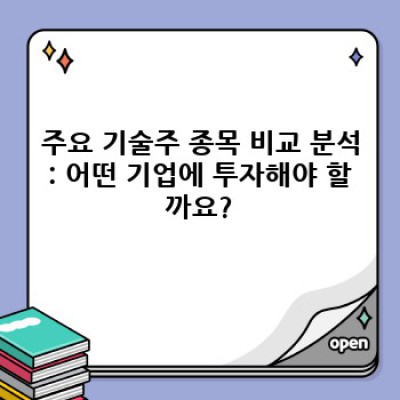 2024년 기술주 투자, 지금이 기회일까요? 위험은?  최신 트렌드와 투자 전략 완벽 분석!